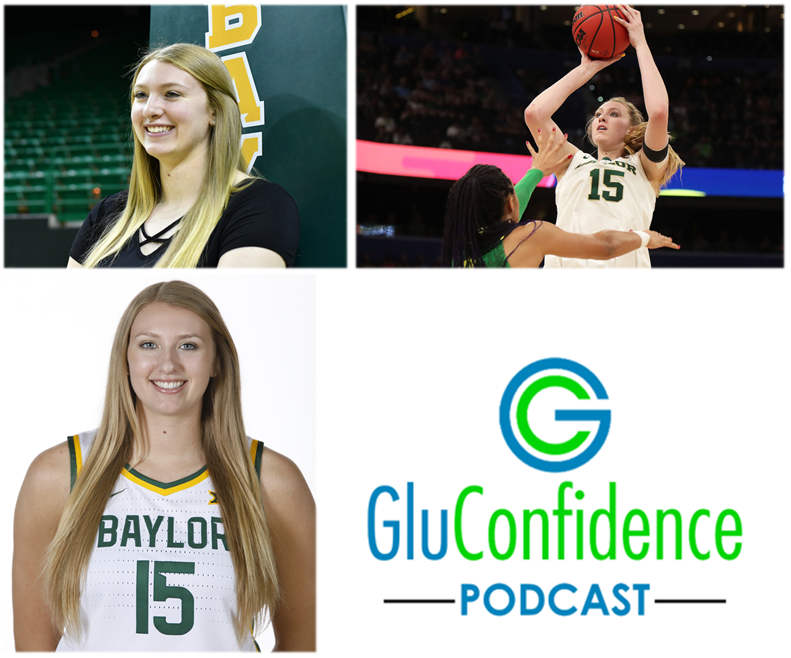 Baylor University NCAA women's basketball player with T-1 diabetes